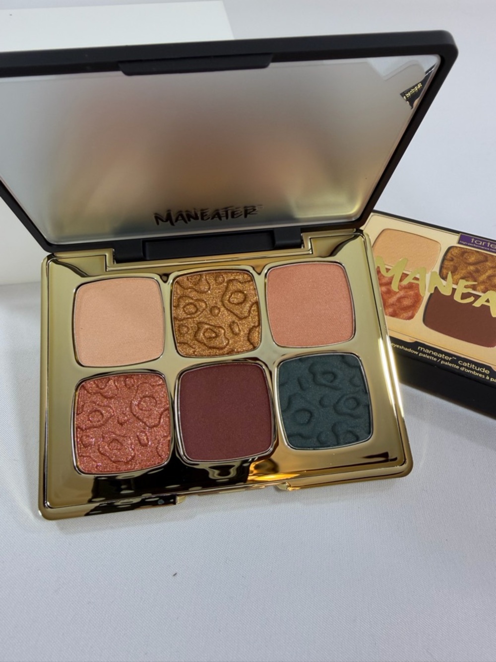 Tarte Maneater Eyeshadow Palette - Warm Neutrals & Teal - Picture 2 of 5
